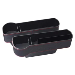 Σετ Θηκών Για Καθίσματα Αυτοκινήτου Car-0014 Με Ποτηροθήκη, Μαύρο, 2Τμχ