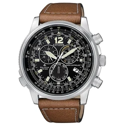 Ανδρικό Ρολόι Citizen Cb5860-27E (43,70mm) Μεταλλικό Μπρασελέ Καφέ