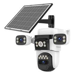 VSTARCAM Smart Solar Camera CB621SR Triple Lens 2MP WiFi SD PTZ IP66