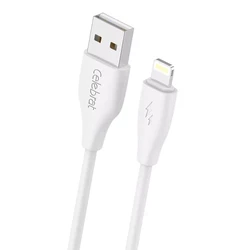 Celebrat καλώδιο Lightning σε USB CB-31, 3A, 480Mbps, 1m, λευκό