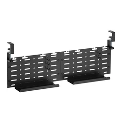 BRATECK Cable Management Office Metal Black