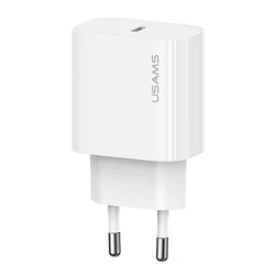 Wall Charger USAMS CC226 USB C 20W White