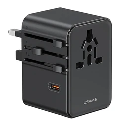 Usams CC310TC01 Αντάπτορας Πρίζας σε Universal