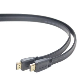 Καλώδιο HDMI Cablexpert HIGH SPEED FLAT With Ethernet 3M Black