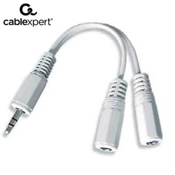 Αντάπτορας 3,5mm Cablexpert Audio Splitter Cable 10cm