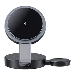 Ασύρματος Φορτιστής Usams CD234, 3 σε 1, 15W, Μαύρος