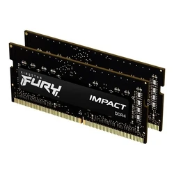 Μνήμη RAM Φορητού DDR4 32GB Kingston FURY Impact Kit - 2 x 16GB - SO DIMM 260-PIN - 3200 MHz / PC4-25600