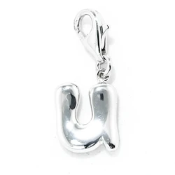 Γυναικείο Κολιέ Xenox Charm_U (1cm) από Ασήμι Silver