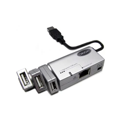 Docking Station Okion Mini High Speed USB+Ethernet