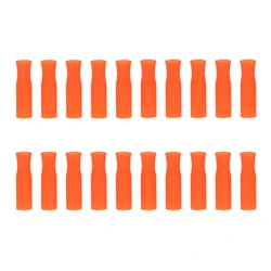 Στόμιο Σιλικόνης Powertech για μεταλλικά καλαμάκια CLN-0046, 20τμχ