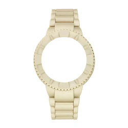 Γυναικείο Λουράκι WATX & CO Cowa1015 (43 mm) Καουτσούκ Χρυσό