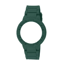 Γυναικείο Λουράκι WATX & CO Cowa1048 (43 mm) Καουτσούκ Πράσινο