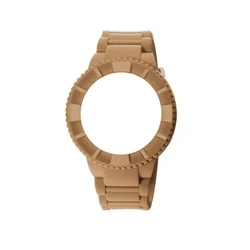 Λουράκι Ρολογιού Unisex WATX & CO Cowa1065 (43 mm) Καουτσούκ Χρυσό