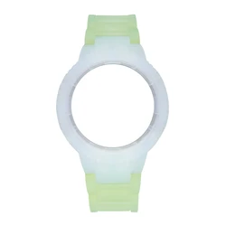 Λουράκι Ρολογιού Unisex WATX & CO Cowa1138 (43mm) Καουτσούκ Πράσινο