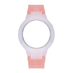 Λουράκι Ρολογιού Unisex WATX & CO Cowa1142 (43mm) Καουτσούκ Πορτοκαλί