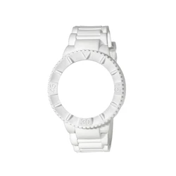 Λουράκι Ρολογιού Unisex WATX & CO Cowa1201 (43mm) Καουτσούκ Λευκό
