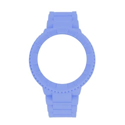 Λουράκι Ρολογιού Unisex WATX & CO Cowa1811 (49mm) Καουτσούκ Μπλε