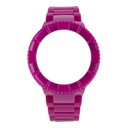 Λουράκι Ρολογιού Unisex WATX & CO Cowa1824 (49mm) Καουτσούκ Λιλά