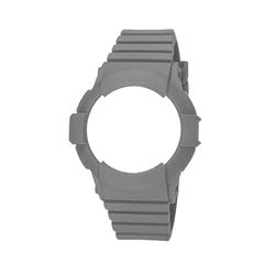 Λουράκι Ρολογιού Unisex WATX & CO Cowa2055 (43mm) Καουτσούκ Ασημί