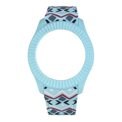 Γυναικείο Λουράκι WATX & CO Cowa3026 (43mm) Καουτσούκ Μπλε