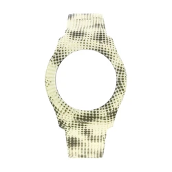 Γυναικείο Λουράκι WATX & CO Cowa3058 (43mm) Καουτσούκ Κίτρινο