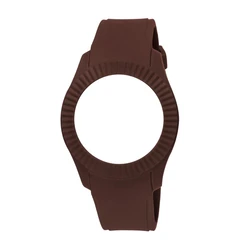 Γυναικείο Λουράκι WATX & CO Cowa3066 (43 mm) Καουτσούκ Καφέ