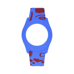 Γυναικείο Λουράκι WATX & CO Cowa3511 (38mm) Καουτσούκ Μπλε