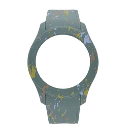 Λουράκι Ρολογιού Unisex WATX & CO Cowa3710 (49mm) Καουτσούκ Πράσινο