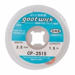 Σύρμα Αποκόλλησης Goot Desoldering Braid CP-2515, Made in Japan