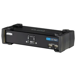 KVM & Data Switch Aten CubiQ CS1762A 2P. USB DVI audio