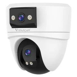 Vstarcam CS2DR IP Κάμερα Παρακολούθησης Wi‑Fi Full HD+ 3MP, Διπλός Φακός 4mm