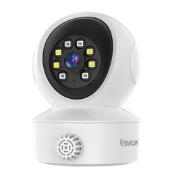VSTARCAM Smart Camera CS49LM with Smoke and Gas Detector