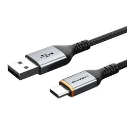 Καλώδιο USB Cabletime USB σε USB-C CT-AMCM3A, 3A, 2m, μαύρο