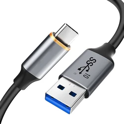 Καλώδιο USB Cabletime USB-C σε USB CT-Amcmg2, 60W, 10Gbps, 1.5M, Μαύρο