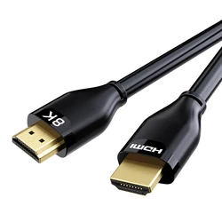 Καλώδιο HDMI Cabletime 2.1 Ct-Hm8K Με Ethernet, 8K/60Hz, 48 Gbps, 1M, Μαύρο