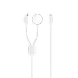 XO Cable Charger USB C to USB C White