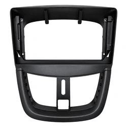 VenCore 3550-0688B - 9" Fascia with Wiring & CANbus Box for Peugeot 207 (2007-2012) - Black