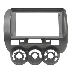 VenCore 3550-0589G - 9" Facia with Wiring & CANbus Box for Honda Jazz Manual A/C 2002-2008 – Grey