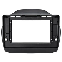VenCore 3550-0029B - 10.1" Front Panel with Wiring & CANbus Box for Hyundai IX35 Auto A/C 2010-2015 – Black
