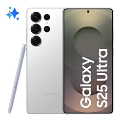 Smartphone Samsung Galaxy S25 Ultra 12+256Gb Ds 5G White Silver Titanium SM-S938Bzsdeue