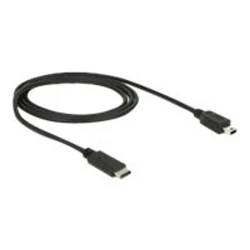 Καλώδιο USB DeLock - USB-C to mini-USB Typ B - 1 m
