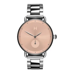 Ανδρικό Ρολόι MVMT D-Fr01-S (36mm) Μεταλλικό Μπρασελέ Ασημί