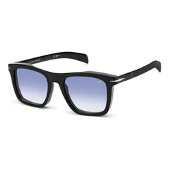 DAVID BECKHAM Ανδρικά Γυαλιά Ηλίου DB-7000-S-BSC (Κοκάλινος Μαύρος Σκελετός, Γαλάζιοι Φακοί, 51/20/145)