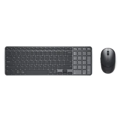 Dell Pro 7 Slim Black Ασύρματο Bluetooth Σετ Πληκτρολόγιο & Ποντίκι Ελληνικό