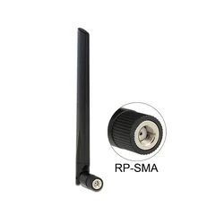 Εσωτερική Κεραία δικτύου Delock RP-SMA 3-5dBi Black
