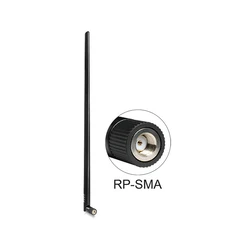Εσωτερική Κεραία δικτύου Delock RP-SMA 9dBi Black