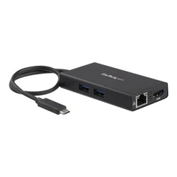 Docking Station StarTech USB-C (USB PD) - USB Type C to 4K HDMI / USB 3.0 / Gigabit Ethernet Hub