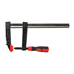 Σφιγκτήρας Deli τύπου F DL110830Z με μέγιστο άνοιγμα 300mm, heavy duty, Μαύρος