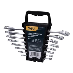 Deli Σετ Γερμανοπολύγωνα Κλειδιά Dl130008a, 6-19mm, 8τμχ