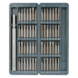 DELI σετ κατσαβίδι ακριβείας με 56 μύτες και θήκη 57τμχ